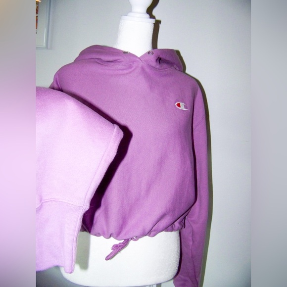 Champion Reverse Weave Cropped Hoodie - Picture 6 of 8
